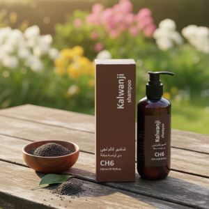 Organic Kalwanji Shampoo CH6 Herbal Black Seed Hair Cleanser Providing Natural Care Gentle Formula