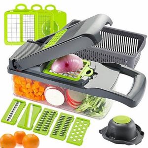 14-in-1 Mandoline Slicer & Vegetable Chopper | Multifunctional Food Cutter & Grater