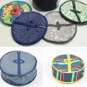 Roti Zipper Bag  | Reusable Airtight & Insulated Storage Bag | Keeps Chapati Fresh, Soft & Warm | Random Design