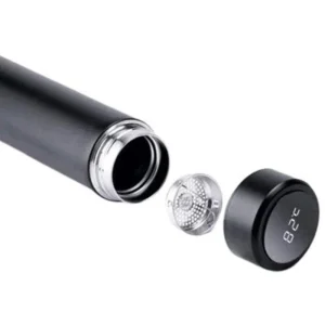 LED Temperature Display Water Bottle Stars Design  | Smart Stainless Steel Vacuum 500ml Flask | Random Color