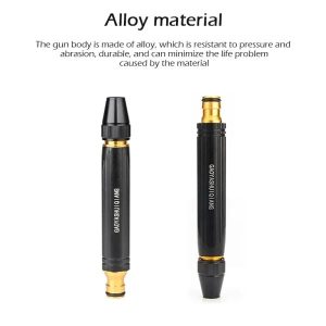 Metal High-Pressure Adjustable Nozzle Water Spray Gun | Heavy-Duty Brass Hose Sprayer for Cleaning & Watering